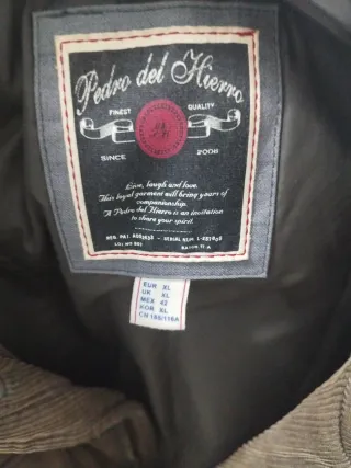 Chaquetón Pedro del Hierro Marrón