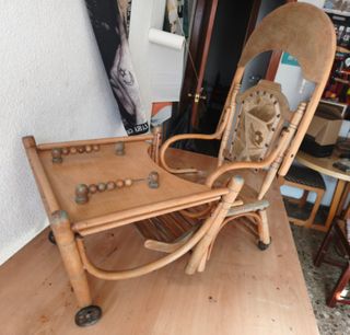 Trona antigua de colección