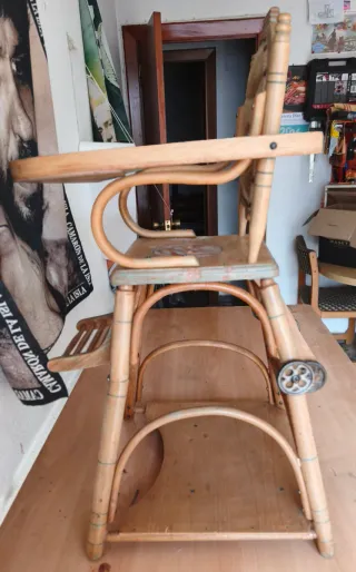 Trona antigua de colección