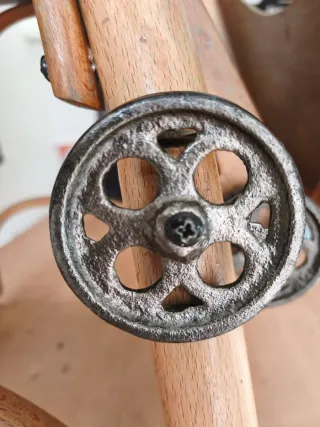 Trona antigua de colección