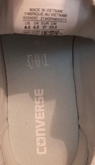 Zapatillas CONVERSE All Star Talla 37. NUEVAS