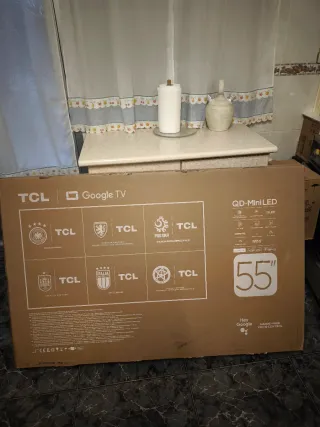 TV TCL NUEVA QD-Mini LED 55 Google TV