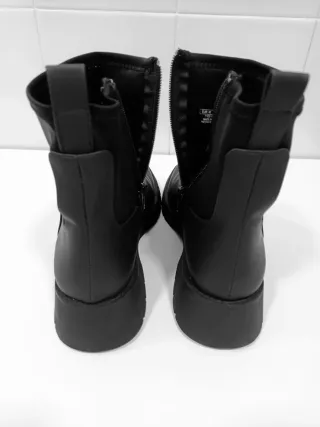 Botines impermeables negros talla 41