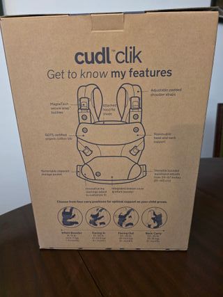 Marsupio Nuna Cudl Versao Clik Passeio Bebe Crianc