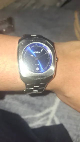 Reloj Adidas Azul y Plateado