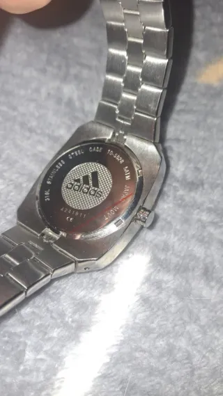 Reloj Adidas Azul y Plateado