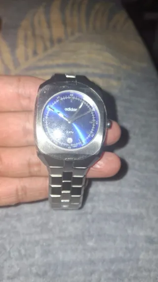 Reloj Adidas Azul y Plateado