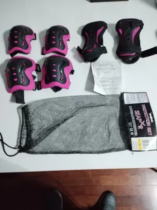 Protecciones Patinaje Rodilleras Coderas Muñequera