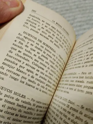 Carmencita o la buena cocinera. Recetas antiguas