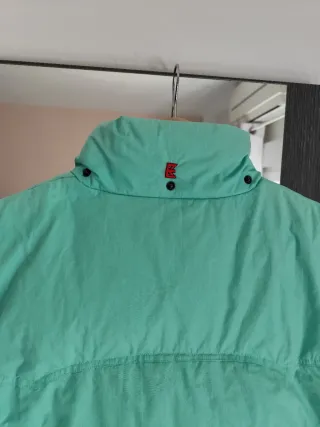 Chaqueta bomber vintage de plumas