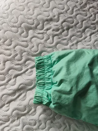 Chaqueta bomber vintage de plumas