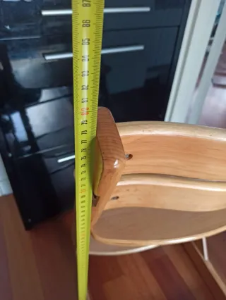 Trona de madera tipo Stokke