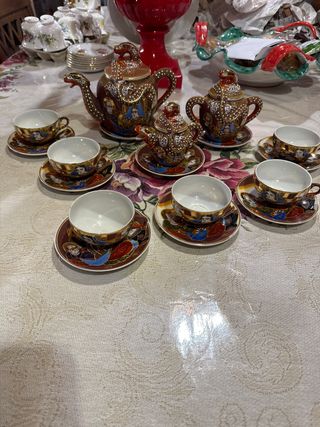 Set Tè Giapponese Satsuma Anni '60