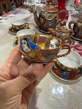 Set Tè Giapponese Satsuma Anni '60