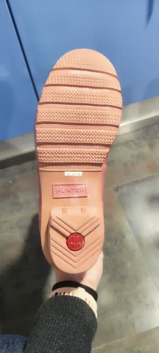 Botas de agua Hunter rosas