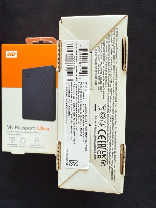 Disco Duro Externo WD 5TB