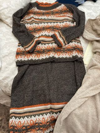 Lote Ropa Embarazada Invierno Beige/Marrón