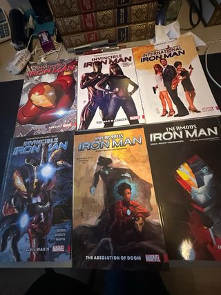 Invencible Iron Man de Brian Bendis completa 7/7