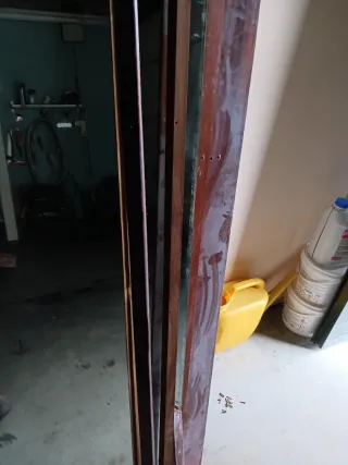 Espejo madera junquillos