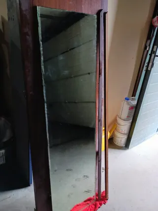 Espejo madera junquillos