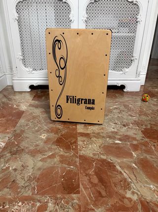 Cajón Flamenco Filigrana