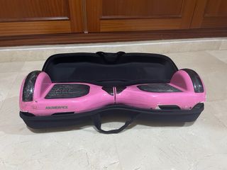 Hoverboard Patinete Eléctrico Rosa Moverace