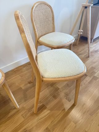 4 Sillas Maison du Monde Crudo Lana