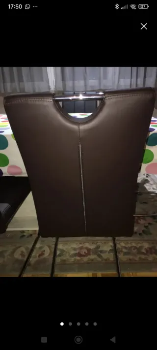 2 Sillas Polipiel Conforama sin estrenar