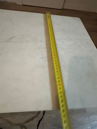 Mesa café mármol y metal Westwing