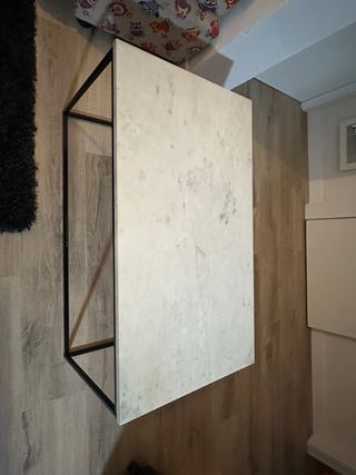 Mesa café mármol y metal Westwing