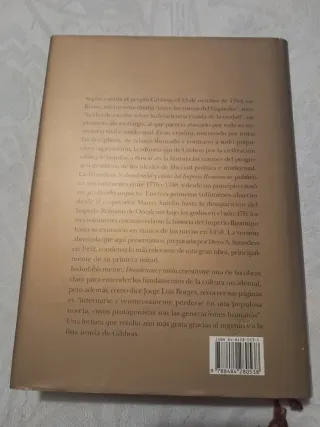 Historia de la decadencia y caída del Imperio R...