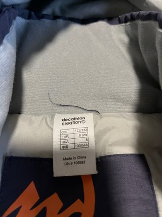 Mono de esquí infantil