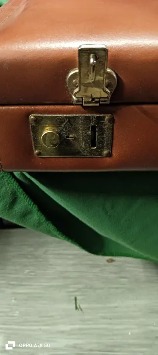 Maletín Piel Vintage Marrón