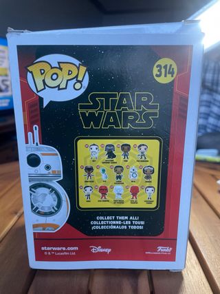 Funko Pop BB-8 Star Wars 314 con caja