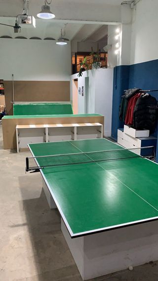 Tablero de mesa de ping pong