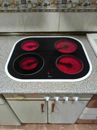 Placa vitrocerámica Teka No funciona el fuegodoble