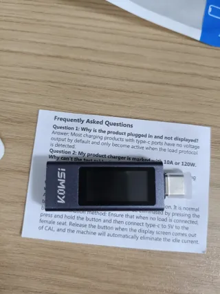 Comprobador USB-C KIWSI Nuevo