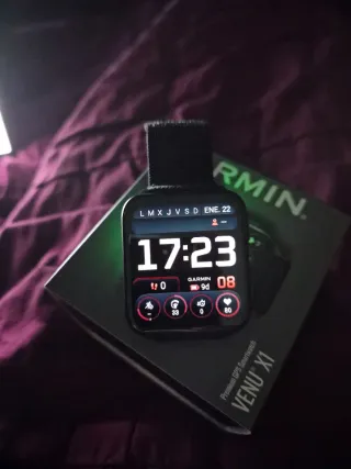 Orologio Garmin Venu X1 Nero/Rosso