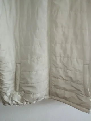 Cazadora acolchada mujer blanca