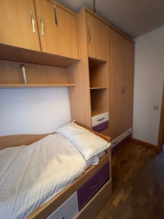 Habitación juvenil modular con cama nido