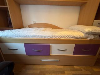 Habitación juvenil modular con cama nido