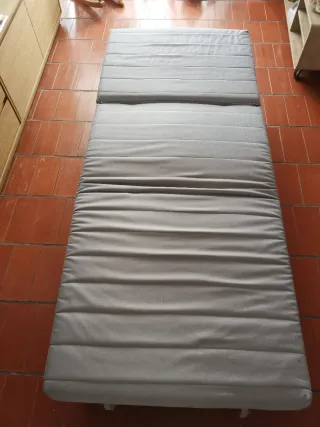 Sofá Cama Plegable Gris