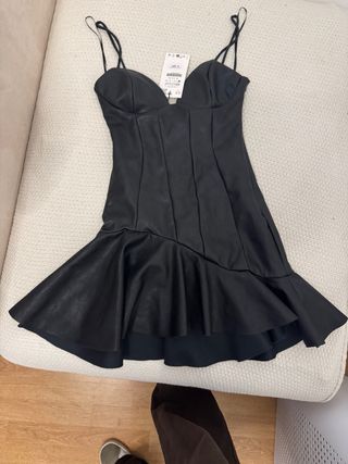 Vestido Negro Talla XS/34