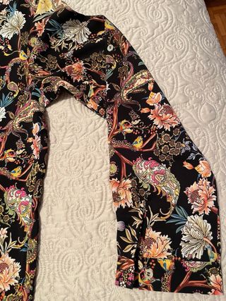 Blusón estampado largo talla única