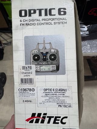 Emisora Hitec Optic 6 2.4GHz AFHSS