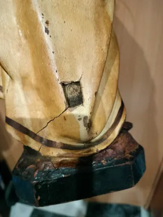 Figura Religiosa Virgen y Niño