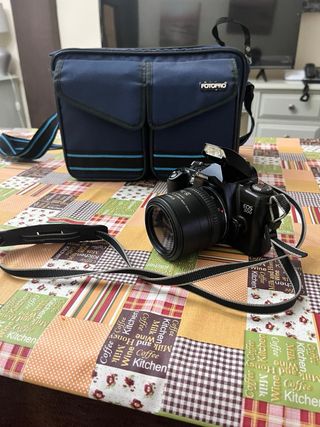 Cámara Canon EOS 500 + Bolso Fotopro