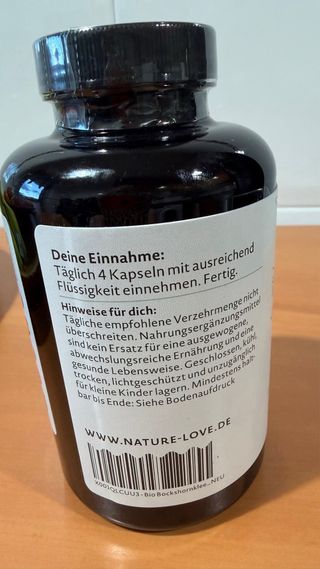 Fenogreco Bio Nature Love 240 cápsulas