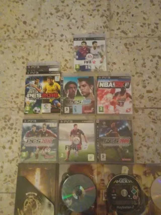 Conjunto di giochi PS3, PS2, PS1