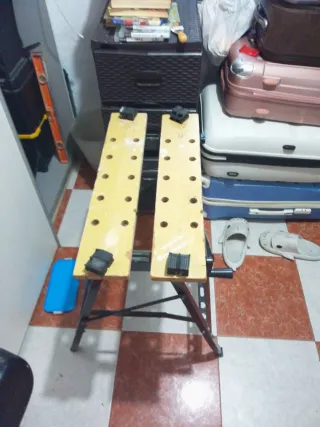 Mesa de trabajo plegable